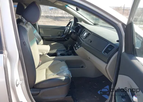 2016 Kia Sedona Lx from USA, damaged, VIN KNDMB5C19G6209791